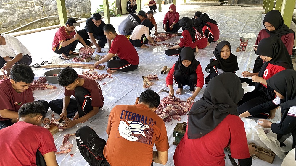 pemotongan hewan qurban